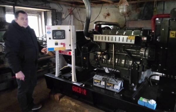 Перше підключення дизель генератора 110 kVA
